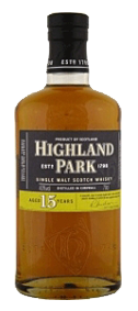 Highland Park Malt Whisky 15 Y.O.
